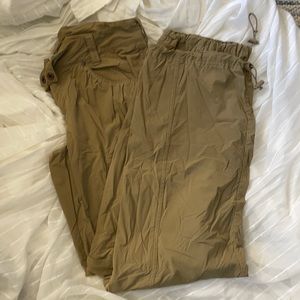 Athleta khaki hiking pant